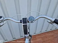 Elektrische damesfiets batavus, padova easy, zwart-zilver - afbeelding 6 van  8