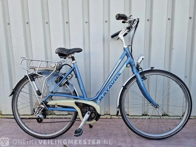 Elektrische damesfiets batavus, socorro easy, blauw - afbeelding 1 van  6