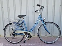 Elektrische damesfiets batavus, socorro easy, blauw - afbeelding 1 van  6