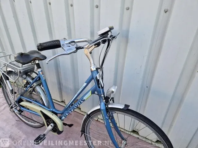 Elektrische damesfiets batavus, socorro easy, blauw - afbeelding 2 van  6