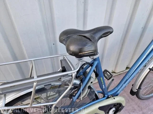 Elektrische damesfiets batavus, socorro easy, blauw - afbeelding 5 van  6