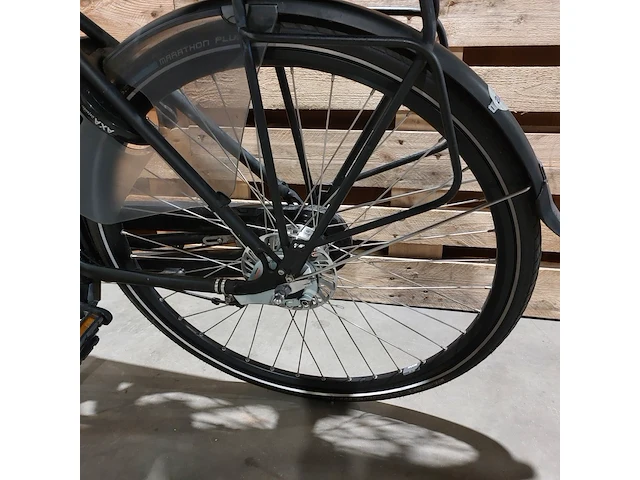 Elektrische damesfiets, batavus, wayz ego deluxe, zwart - afbeelding 9 van  13