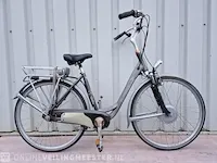 Elektrische damesfiets batavus, weekend easy, grijs - afbeelding 1 van  6