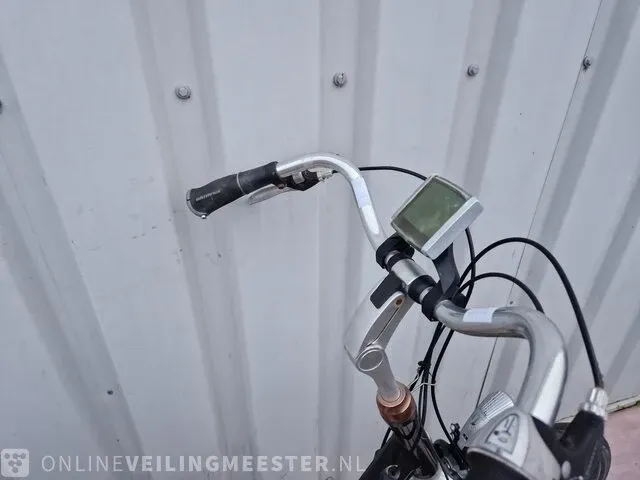 Elektrische damesfiets batavus, weekend easy, grijs - afbeelding 3 van  6