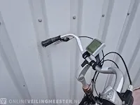Elektrische damesfiets batavus, weekend easy, grijs - afbeelding 3 van  6