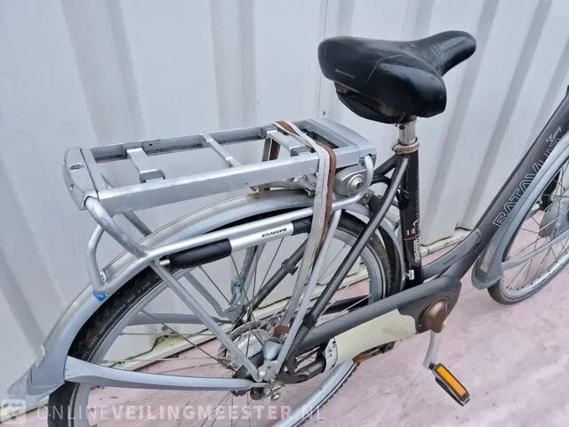 Elektrische damesfiets batavus, weekend easy, grijs - afbeelding 6 van  6