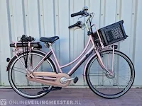 Elektrische damesfiets batavus, x - posure, roze, 2016