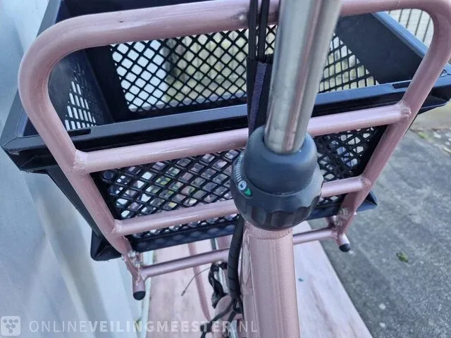 Elektrische damesfiets batavus, x - posure, roze, 2016 - afbeelding 4 van  9