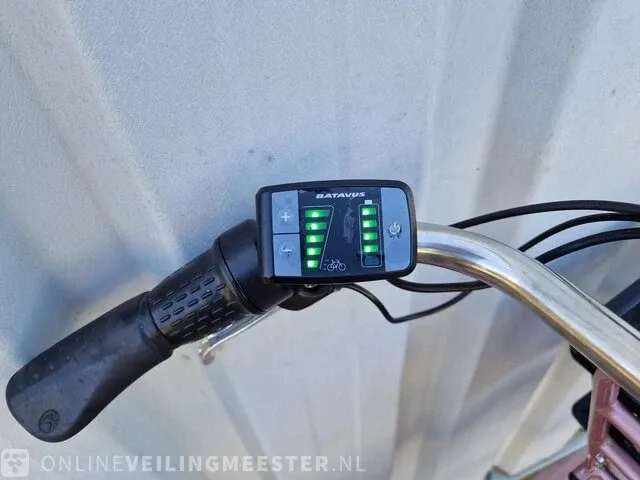 Elektrische damesfiets batavus, x - posure, roze, 2016 - afbeelding 7 van  9