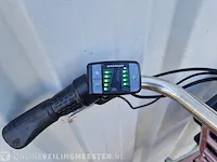 Elektrische damesfiets batavus, x - posure, roze, 2016 - afbeelding 7 van  9
