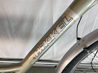 Elektrische damesfiets bikkel, gouden leeuw, goud - afbeelding 5 van  10