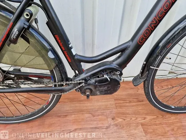 Elektrische damesfiets concordia, zwart - afbeelding 5 van  11