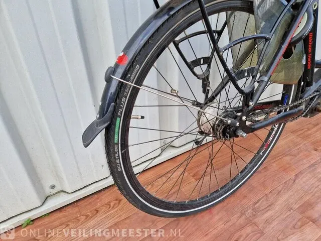 Elektrische damesfiets concordia, zwart - afbeelding 8 van  11