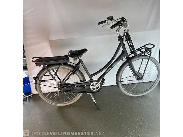 Elektrische damesfiets cortina, bruin - afbeelding 1 van  7