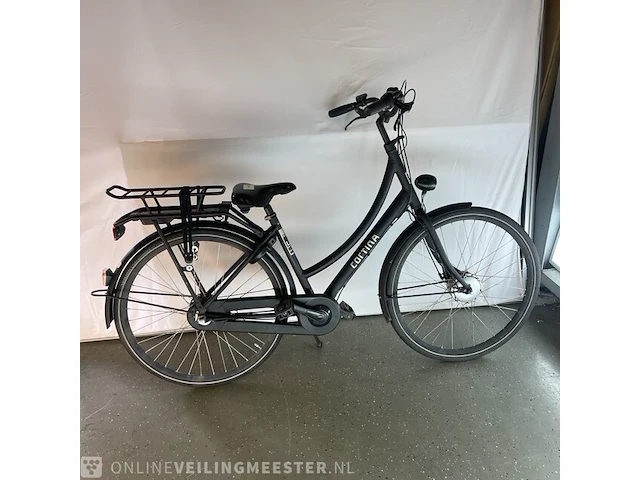 Elektrische damesfiets cortina, u1, zwart - afbeelding 1 van  8