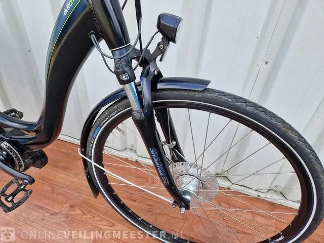 Elektrische damesfiets dutch id, zwart - afbeelding 4 van  11