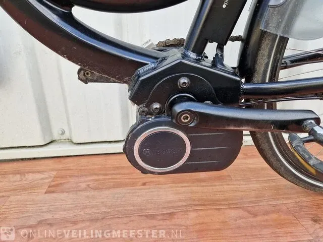 Elektrische damesfiets dutch id, zwart - afbeelding 9 van  11