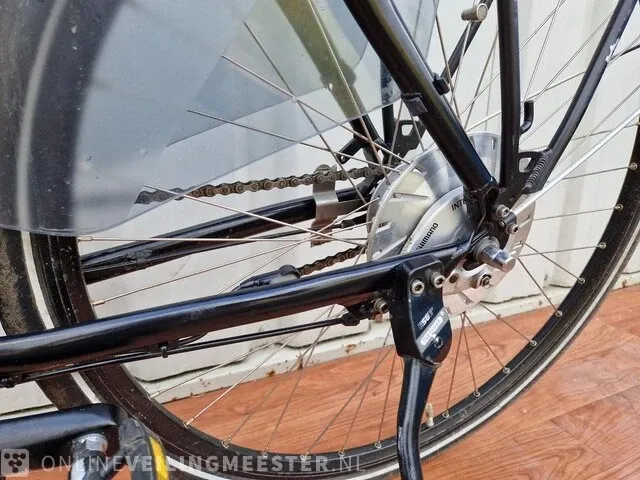 Elektrische damesfiets dutch id, zwart - afbeelding 10 van  11