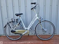 Elektrische damesfiets gazelle, chamonix, wit - afbeelding 1 van  8