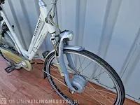 Elektrische damesfiets gazelle, chamonix, wit - afbeelding 2 van  8