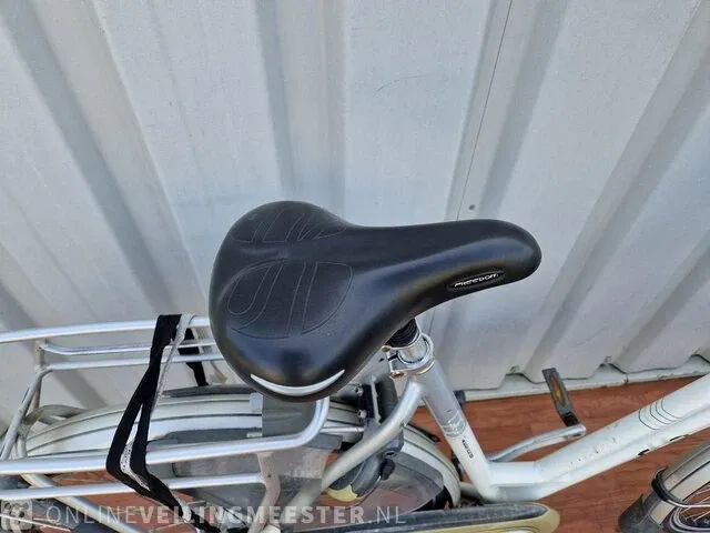 Elektrische damesfiets gazelle, chamonix, wit - afbeelding 4 van  8