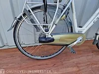 Elektrische damesfiets gazelle, chamonix, wit - afbeelding 5 van  8