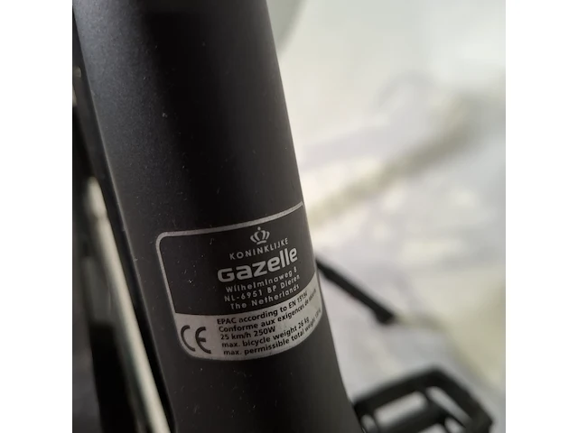 Elektrische damesfiets gazelle, grenoble c8, bouwjaar 2020 - afbeelding 2 van  18
