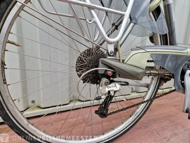 Elektrische damesfiets gazelle, medeo innergy, zilver - afbeelding 7 van  9