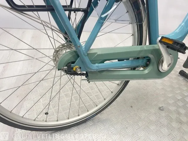 Elektrische damesfiets gazelle, orange, blauw, bouwjaar 2017 - afbeelding 2 van  15