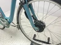 Elektrische damesfiets gazelle, orange, blauw, bouwjaar 2017 - afbeelding 3 van  15