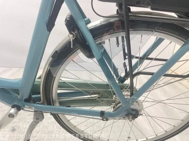 Elektrische damesfiets gazelle, orange, blauw, bouwjaar 2017 - afbeelding 6 van  15