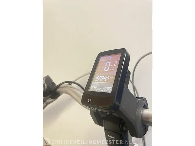 Elektrische damesfiets gazelle, orange, blauw, bouwjaar 2017 - afbeelding 7 van  15