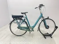 Elektrische damesfiets gazelle, orange, blauw, bouwjaar 2017 - afbeelding 10 van  15