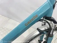 Elektrische damesfiets gazelle, orange, blauw, bouwjaar 2017 - afbeelding 12 van  15