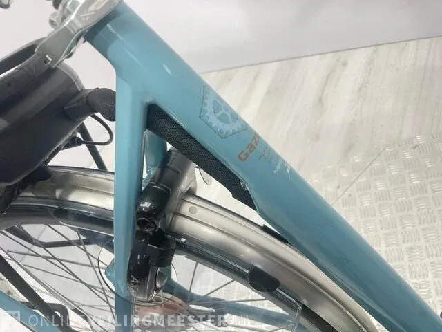 Elektrische damesfiets gazelle, orange, blauw, bouwjaar 2017 - afbeelding 13 van  15