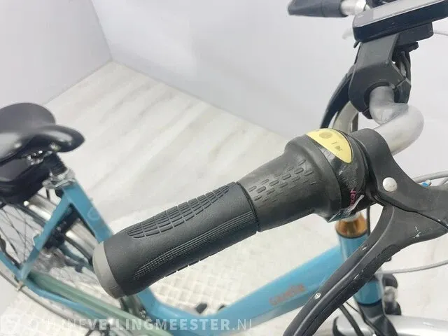Elektrische damesfiets gazelle, orange, blauw, bouwjaar 2017 - afbeelding 15 van  15
