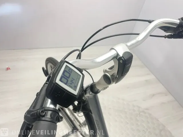 Elektrische damesfiets gazelle, orange c7, grijs / chroom, bouwjaar 2020 - afbeelding 3 van  15