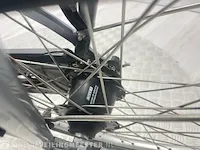 Elektrische damesfiets gazelle, orange c7, grijs / chroom, bouwjaar 2020 - afbeelding 5 van  15
