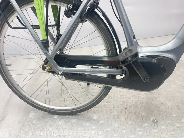 Elektrische damesfiets gazelle, orange c7, grijs / chroom, bouwjaar 2020 - afbeelding 6 van  15