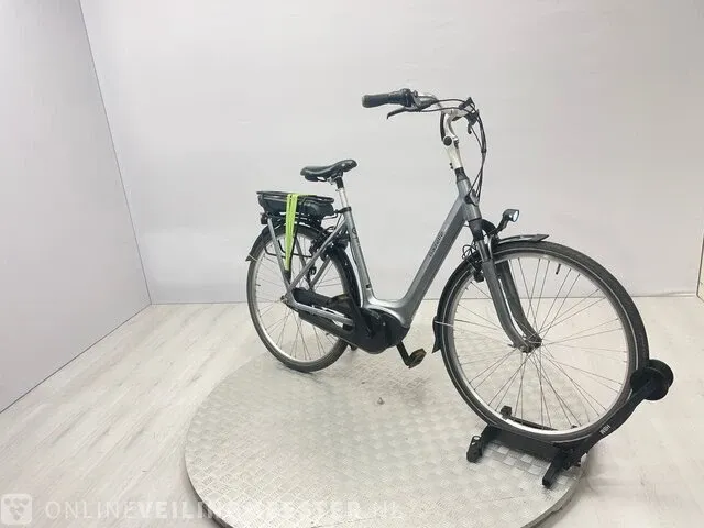 Elektrische damesfiets gazelle, orange c7, grijs / chroom, bouwjaar 2020 - afbeelding 8 van  15