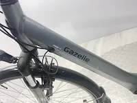 Elektrische damesfiets gazelle, orange c7, grijs / chroom, bouwjaar 2020 - afbeelding 13 van  15