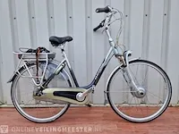 Elektrische damesfiets gazelle, orange innergy, zilver-blauw - afbeelding 1 van  8