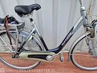 Elektrische damesfiets gazelle, orange innergy, zilver-blauw - afbeelding 3 van  8