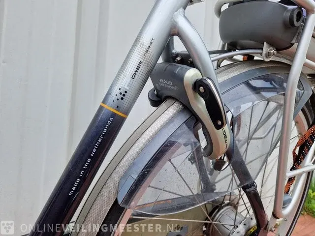 Elektrische damesfiets gazelle, orange innergy, zilver-blauw - afbeelding 8 van  8