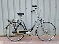 Elektrische damesfiets gazelle, orange innergy, zilver-blauw - afbeelding 1 van  6
