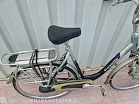 Elektrische damesfiets gazelle, orange innergy, zilver-blauw - afbeelding 4 van  6