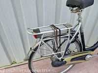 Elektrische damesfiets gazelle, orange innergy, zilver-blauw - afbeelding 5 van  6