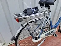 Elektrische damesfiets gazelle, orange plus innergy, blauw-wit - afbeelding 4 van  8