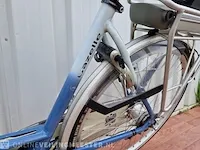 Elektrische damesfiets gazelle, orange plus innergy, blauw-wit - afbeelding 8 van  8