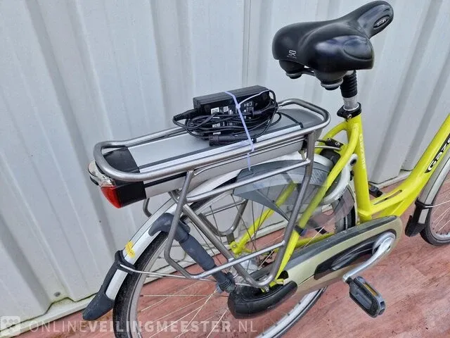 Elektrische damesfiets gazelle, orange pure innergy, geel - afbeelding 4 van  6